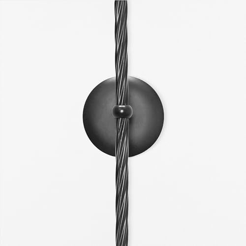Remenna Large Wall Candle Holder Set of 2 Twisted Candle Sconces Wall Mount Metal Candle Holders Decor for Bedroom Dining Room 23.5" (Black) - Image 3