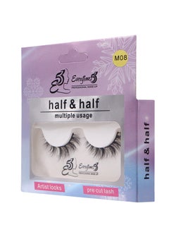 Everytime53 Everytime53 Women's Half & Half Eye Lashes - M08  - Image 2