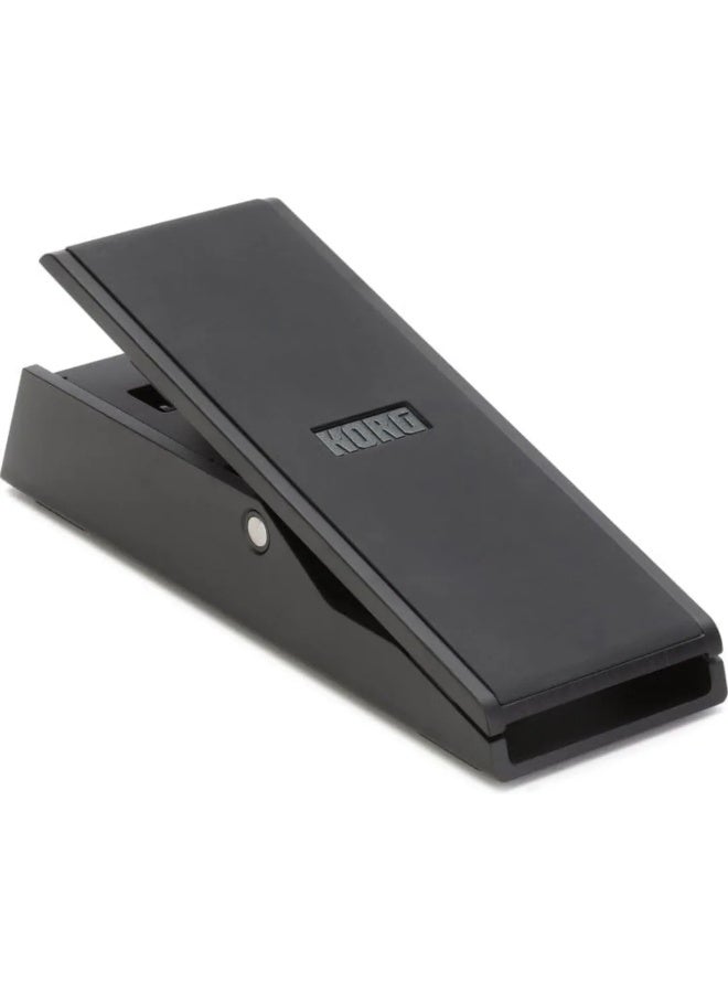 Korg XVP-20 Volume / Expression Pedal | XVP Series | Aluminum Body | Black Anodized Finish | Adjustable Minimum Volume & Torque | Black - Image 1