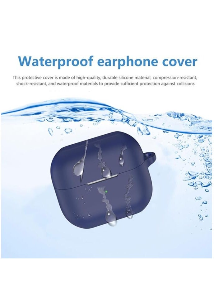 Case Cover Compatible with Samsung Galaxy Buds 3 | Buds 3 Pro (Navy Blue)  - Image 3