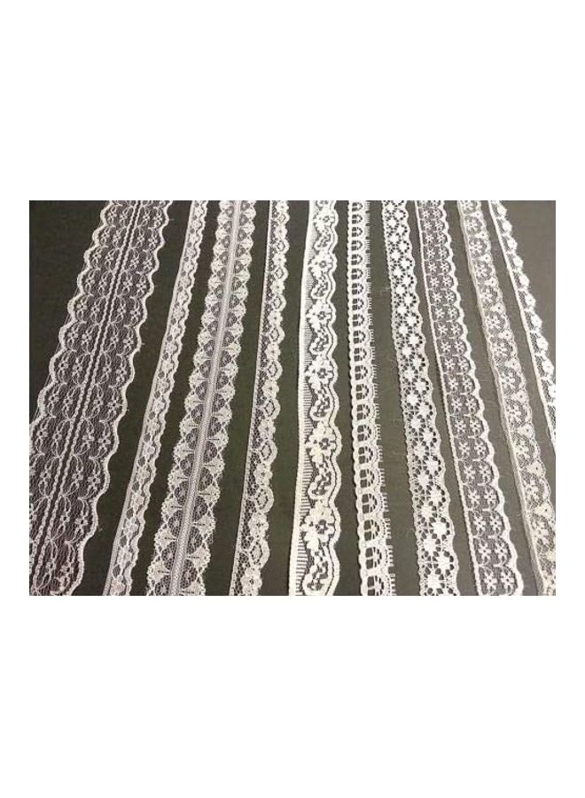 Loquat Vintage  Bridal Wedding Trim Ribbon White 20meter