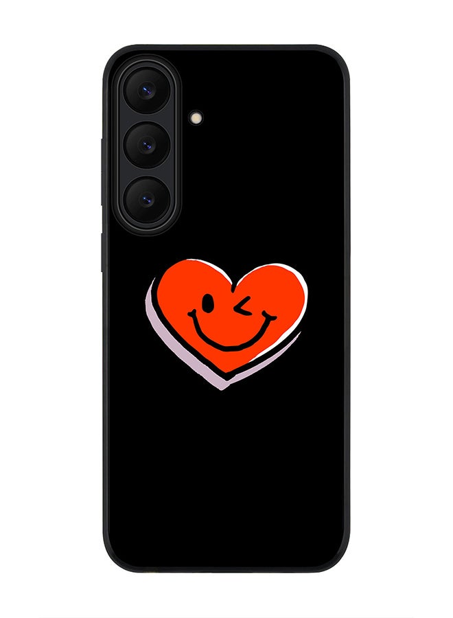 Stylizedd For Samsung Galaxy S25 FE Case,Slim fit Camera Protection, Shockproof Thin Phone cover  - Winking Heart