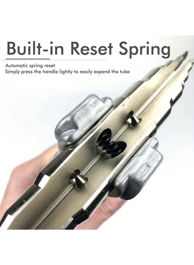 6 موسع أنابيد يدوي 22 ملم 7 في 1 أداة تضييق الأنابيب المحمولة مجموعة فولاذ كربوني - Image 5