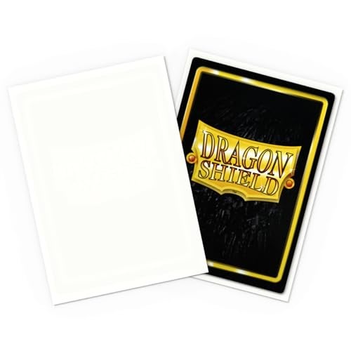 Dragon Shield | Standard Size Card Classic Sleeves | 100 CT - Smooth & Tough Premium TCG Sleeves - Compatible with Pokemon, Flesh & Blood, One Piece & Magic The Gathering | White - Image 3