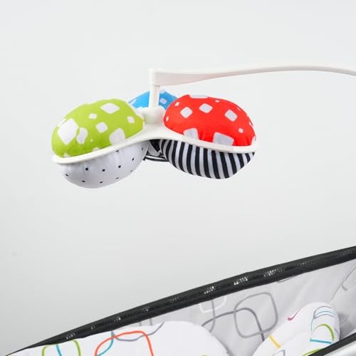 Tayerop The Replacement Balls for Mamaroo Swing Offer More Interaction and Reversible Ball Options to Complement The MultiColoured with MamaRoo Cradle in a Set of 3 Balls - Image 5