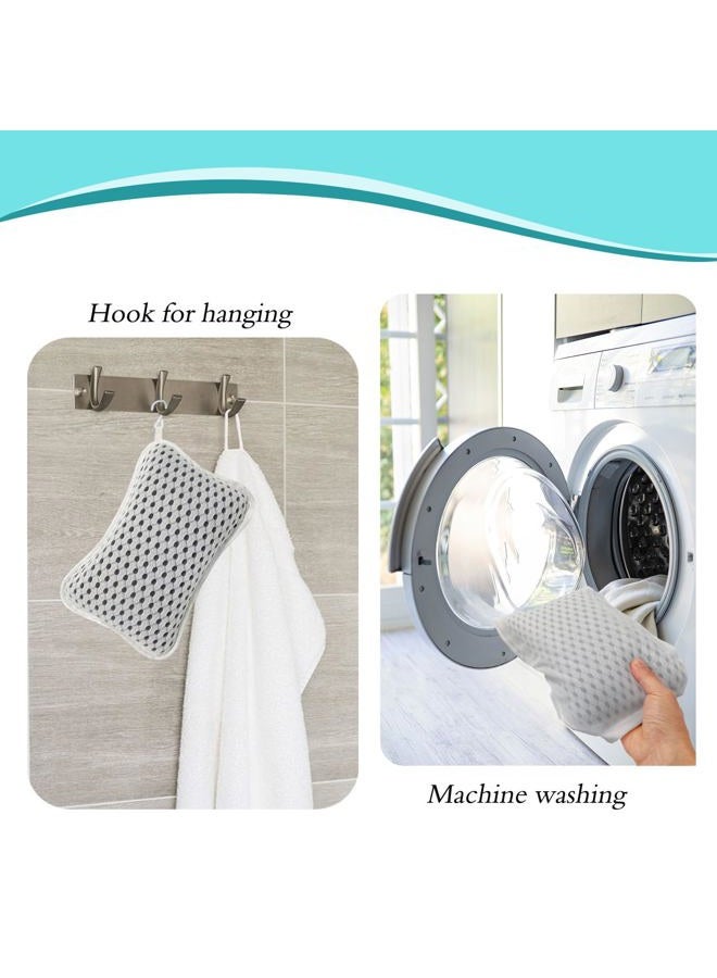 Rasenoo Bath Pillows for tub,Home Spa Pillows for Bathtub, Hot Tub,Head and Neck Support with 2 Strong Suction Cups,Grey - Image 5