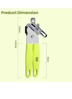 Sweet Home Sweet Home Manual Can Opener with Magnet  Bottle Opener to Protect the Nail Easy to Use Heavy Duty Can Opener Smooth Edge Multi Kitchen Tool for Jelly Jars, Bottles and Other Improved Handle for More Comfortable Grip  - Image 3