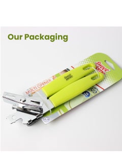 Sweet Home Sweet Home Manual Can Opener with Magnet  Bottle Opener to Protect the Nail Easy to Use Heavy Duty Can Opener Smooth Edge Multi Kitchen Tool for Jelly Jars, Bottles and Other Improved Handle for More Comfortable Grip  - Image 2