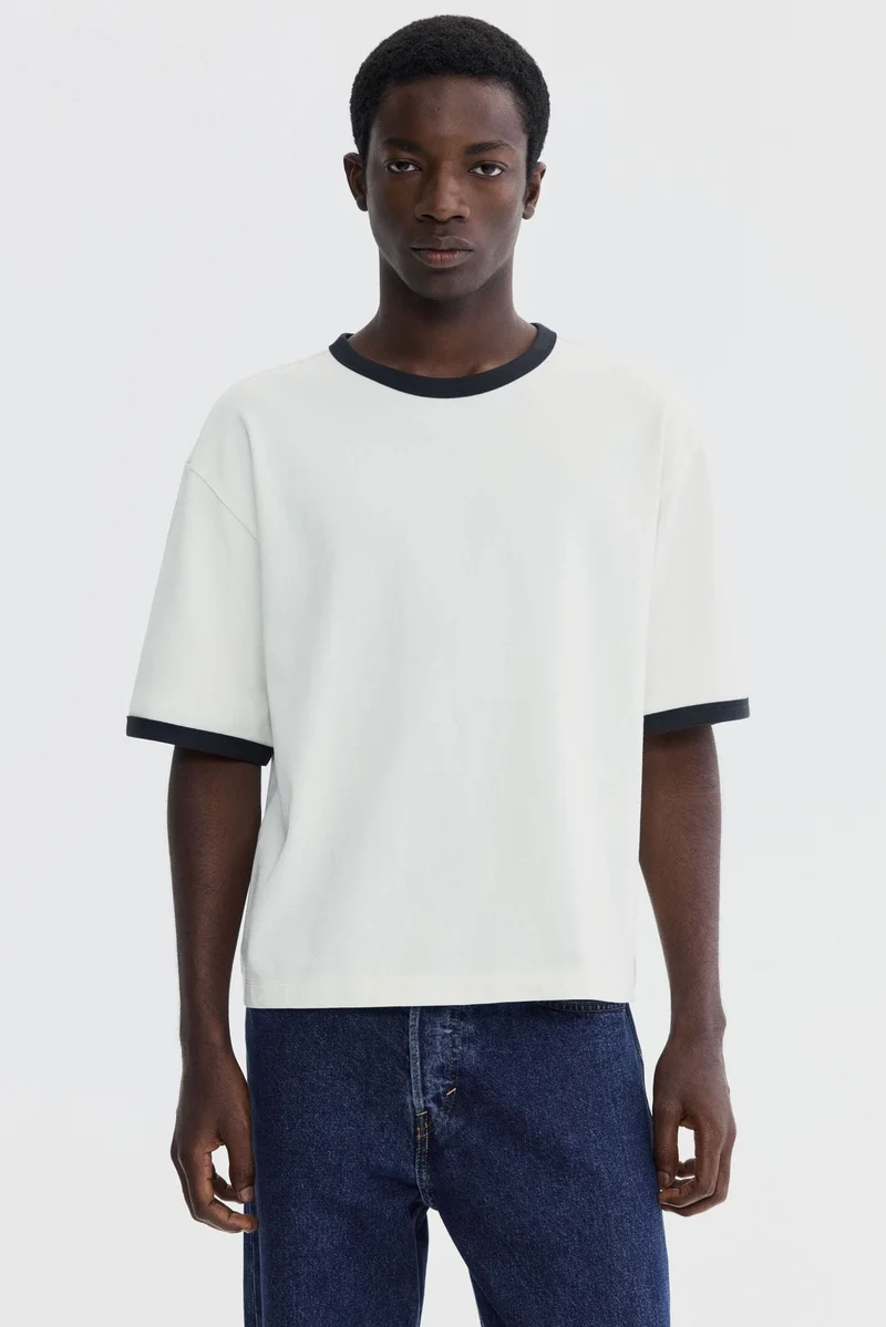 H&M Loose Fit Boxy-style t-shirt