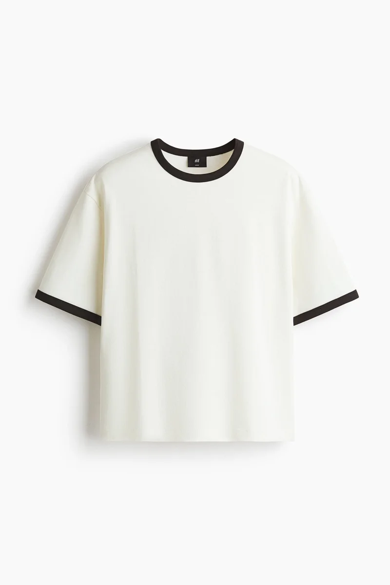 H&M  Loose Fit Boxy-style t-shirt for Men | Best Price UAE