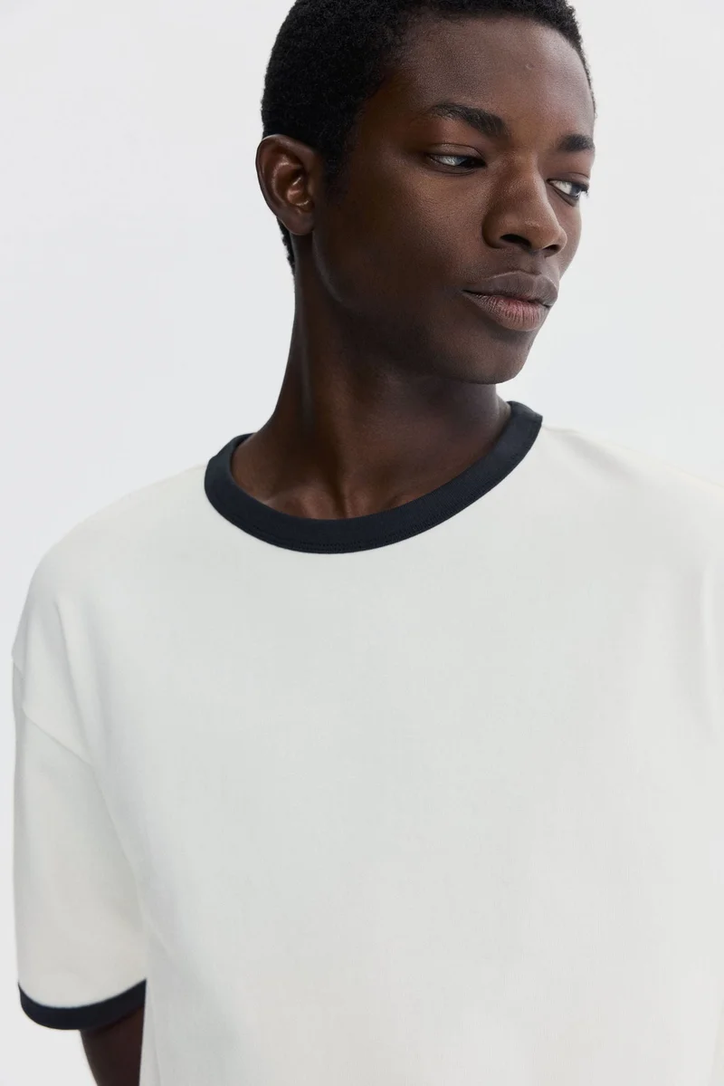 H&M  Loose Fit Boxy-style t-shirt for Men | Best Price UAE