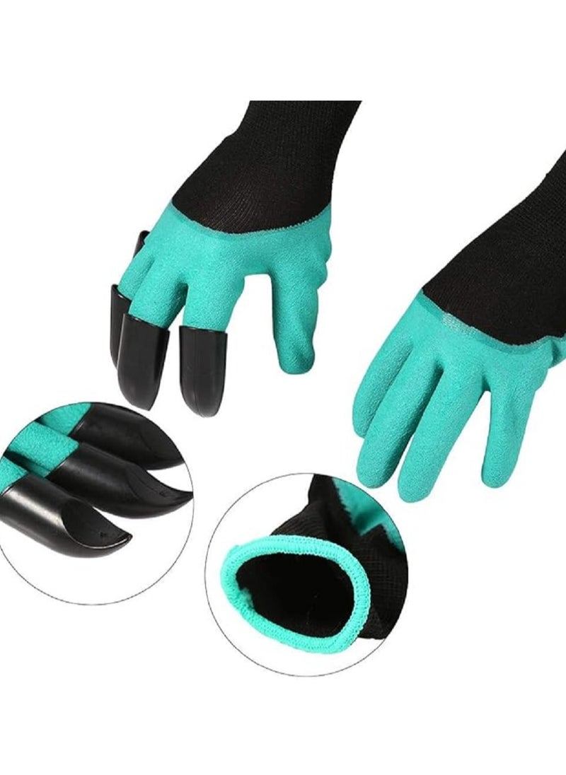Generic - Gardening and Gardening Gloves Gloves specially designed for use in garden and farm work. These gloves feature built-in claws on the fingertips that help in digging soil and planting plants efficientl - Image 1