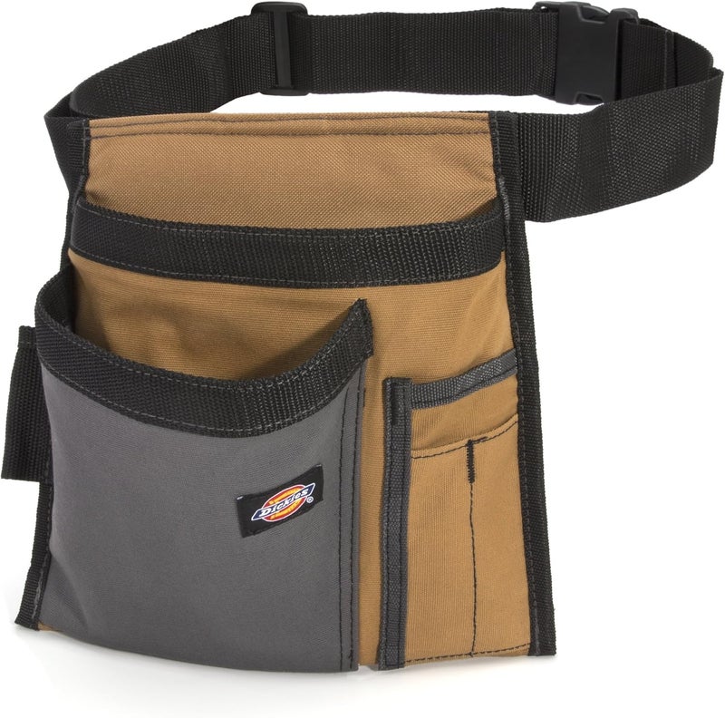 Dickies حقيبة أدوات جانبية بجيوب 5/مئزر عمل، مصنوعة من قماش متين، حزام قابل للتعديل لملاءمة مخصصة - Image 1