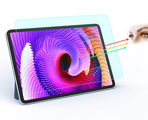 ZOEGAA Anti-Blue Light Screen Protector Compatible With Screen Protector for iPad 9th 8th 7th Generation 10.2 Inch 2021/2020/2019 Release,with Blocks Excessive Harmful Blue Light & UV (PET) - Image 1