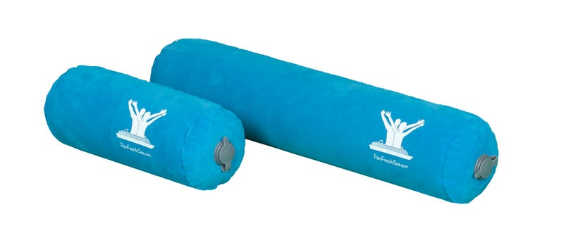 PAIN FREE AT SEA Pain Free at Sea Inflatable Rolls Pillow for Posture Therapy  Long  Short Body Pillows for Adults Inflatable Cervical Pillow and Lumbar Support Pillow for Office Chair Neck Pillow and Back Support 