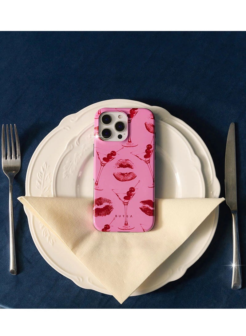 BURGA iPhone 16 Pro Case, 2 Piece Hard Shell + TPU Silicone Interior, Shock Absorption, All Port Accessible, Raised Bezel For Screen & Camera Protection, Never Fading HQ Print, Call Me - Image 5