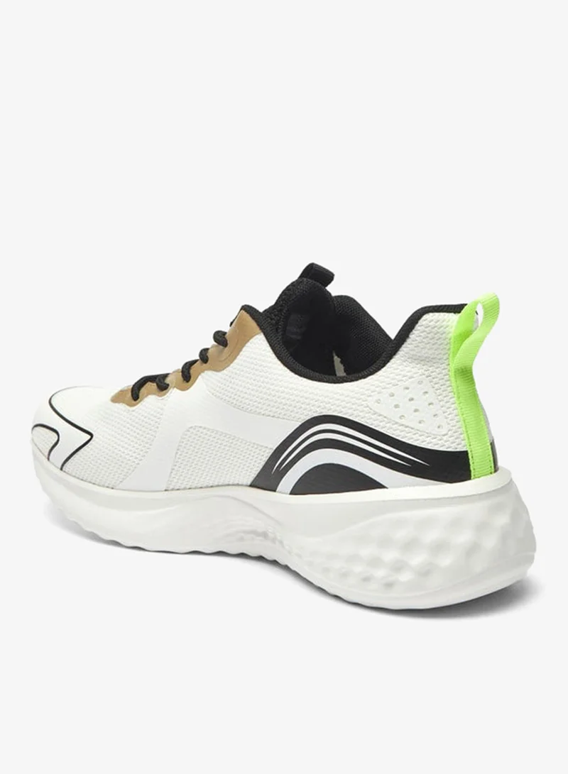 Kappa Men's Textured Lace-Up Sports Shoes