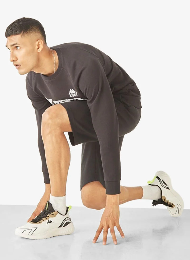 Kappa Men's Textured Lace-Up Sports Shoes