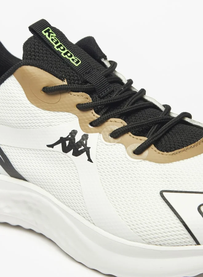 Kappa Men's Textured Lace-Up Sports Shoes