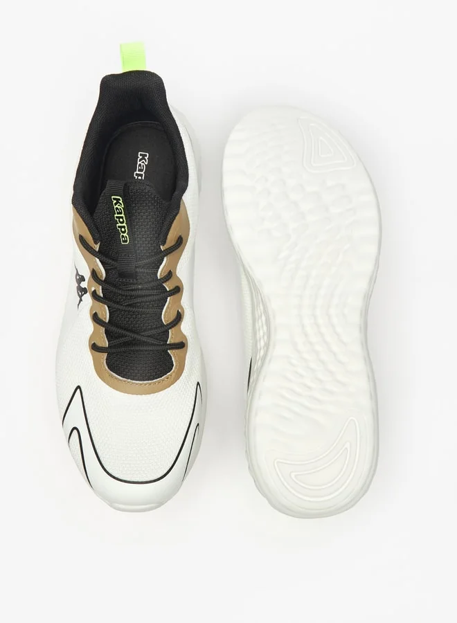 Kappa Men's Textured Lace-Up Sports Shoes