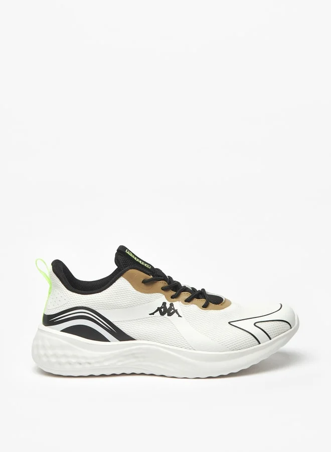 Kappa Men's Textured Lace-Up Sports Shoes