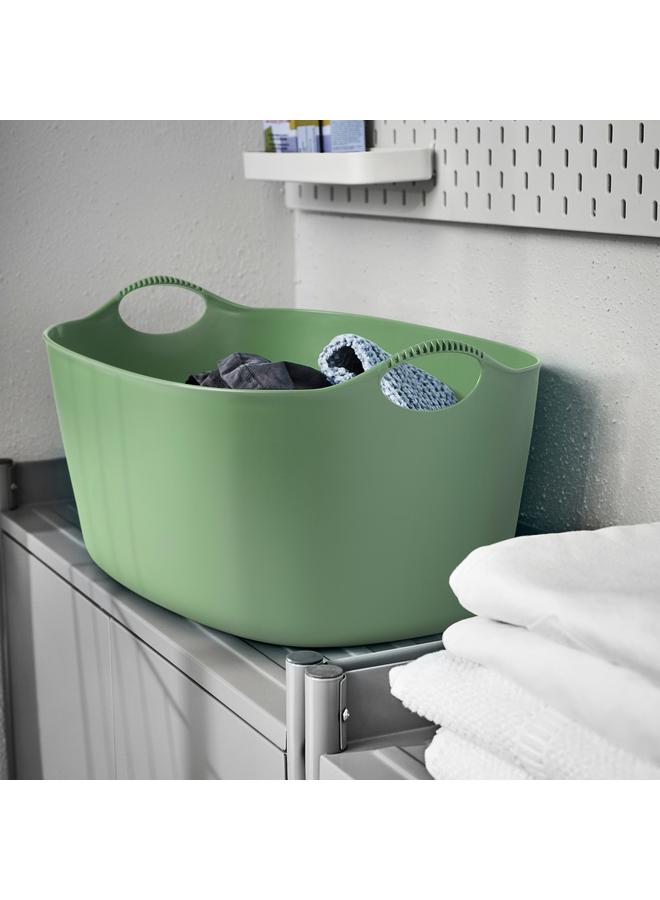 erorex Flexi laundry basket, in-/outdoor, green, 35 l - Image 3