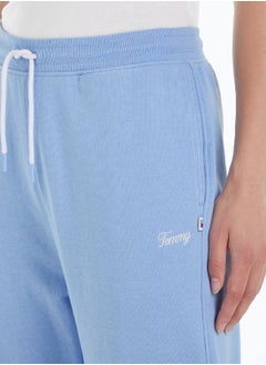 Women's Relaxed Script Logo Sweatpants - Cotton/ Polyester, Blue - pzsku/ZA22778691B7C194F8413Z/45/_/1723744119/95d82a81-a9e0-415f-a78b-b0c787069202