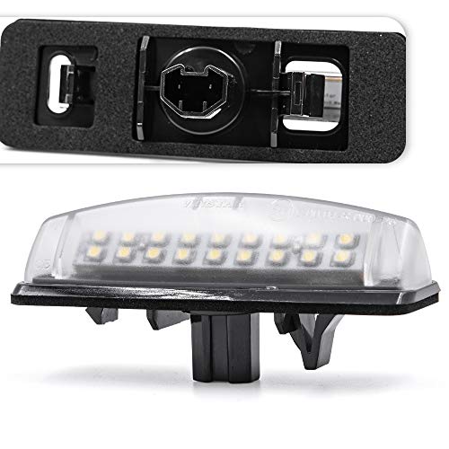 Mingrui test 2Pcs Full LED License Plate Light for Lexus IS300 GS300 GS400 GS430 ES300 ES330 RX330 RX350 Toyota Prius Powered by 18-SMD Xenon White LED Error-Free - Image 4