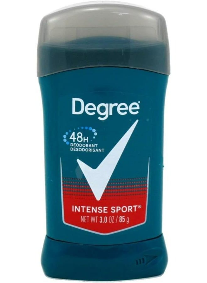 Degree Deodorant 3 Ounce Mens Time Released Intense Sport 85 g