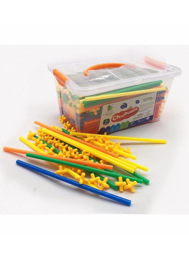 Flexible Construction Sticks & Connectors – Creative Building Toy for Kids  - Image 3