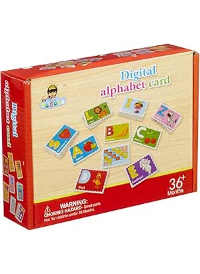 Alphanumeric Cards for Kids - Multi Color 