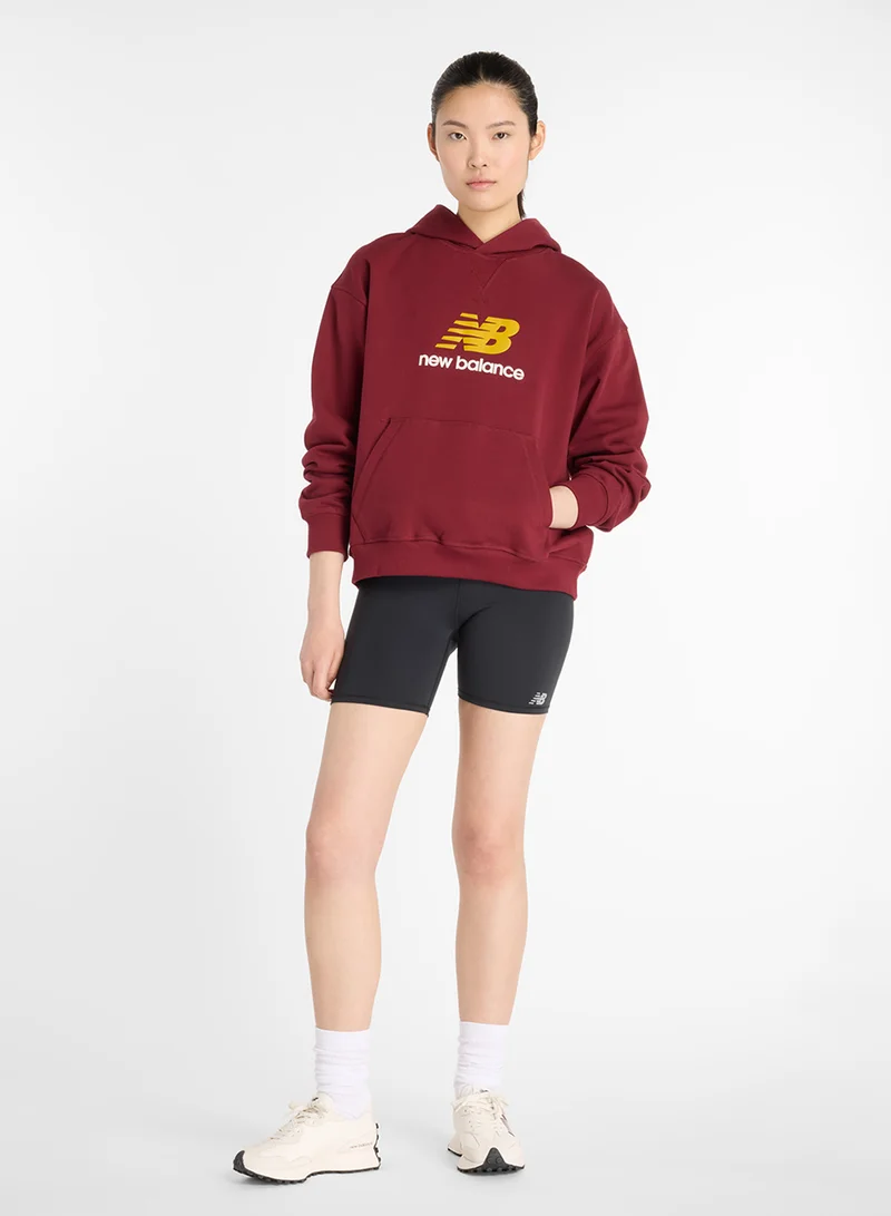 New Balance Athletics French Terry Logo Hoodie