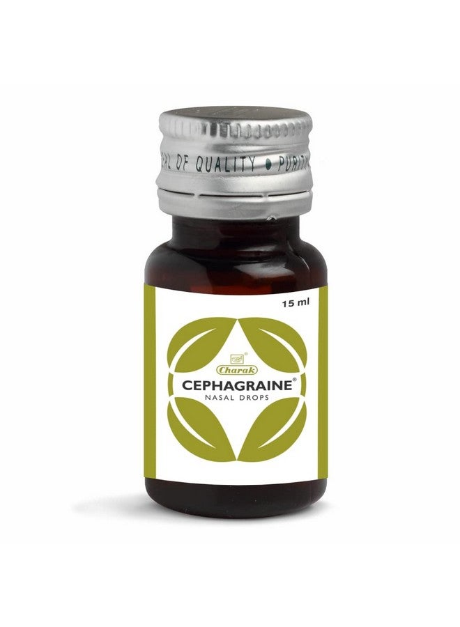 Charak قطرات شارا ك فارما سيفاجرين لاحتقان الأنف في التهاب الجيوب الأنفية - 15 مل (عبوة من 3) - Image 1