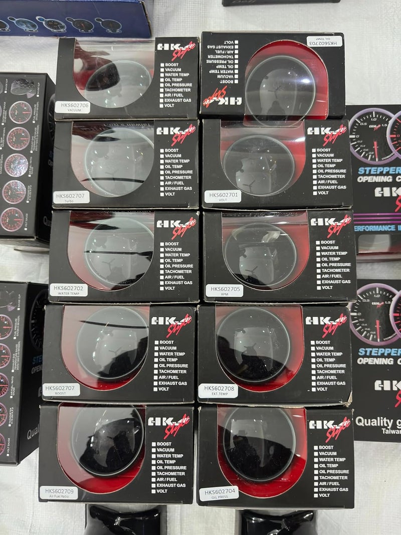 AUTO MT HKS Dashboard Gauges Series HKS Oil Pressure, Oil Tepm, Turbo, Volt, Vaccum, Tacho Meter, Boost, Ext Temp, Air Fuel, Water Temp Meter Gauge Meter. (HKS WATER TEMPERATURE METER) - Image 4