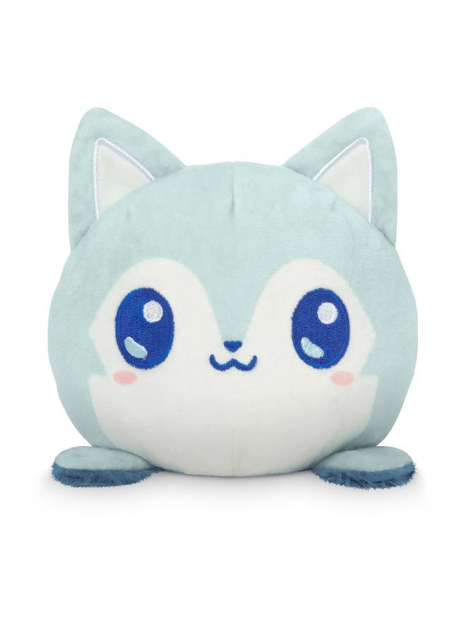 TeeTurtle Reversible Wolf and Werewolf 4" Plushie - RPG Collection - Kawaii Cute Soft Stuffed Animals - Image 2