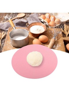 TOPINCN Silicone Baking Mat With Measurements For Cake Turntable Stand Nonstick Heat Resistant Pastry Baking Sheet  - Image 5