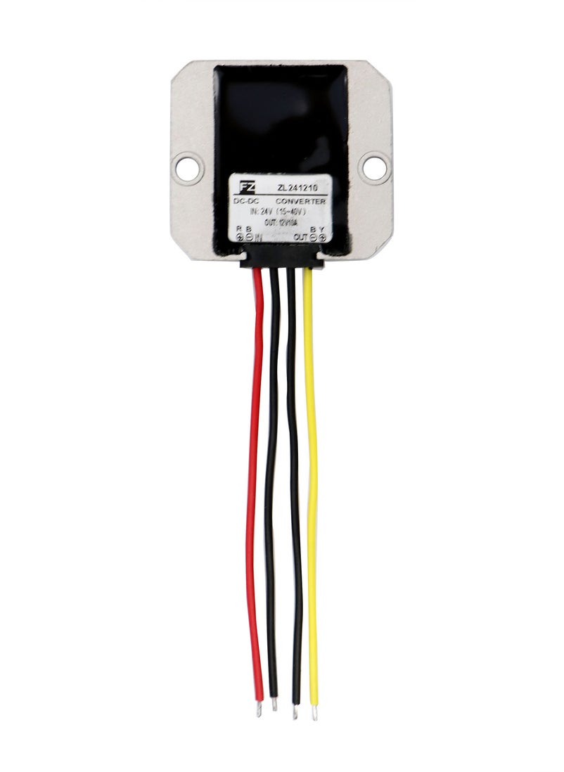 Generic - 24V To 12V 10A DC To DC Converter - Multicolour - Image 1