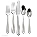 Oneida Dylan 42 Piece Everyday Flatware, Service for 8 18/0 Stainless Steel, Silverware Set - Image 2