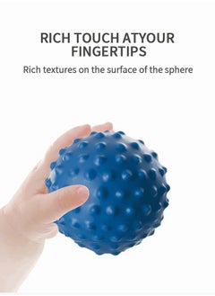 GROIC Baby Sensory Ball Set Touch Hand Ball Toy Soft Squeeze Ball, Colorful Squeeze Ball, Water Bath Toy and Stress Relief Ball Set, Textured Hand Ball Sensory Toy  - Image 4