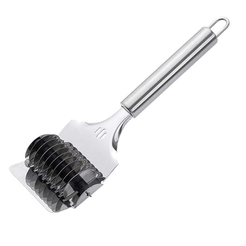 ONESWI Pasta Noodle CutterHigh Grade Stainless Steel Pasta Spaghetti Maker Noodle Lattice RollerDough Cutter Mincer Kitchen Cooking Tools - Image 1