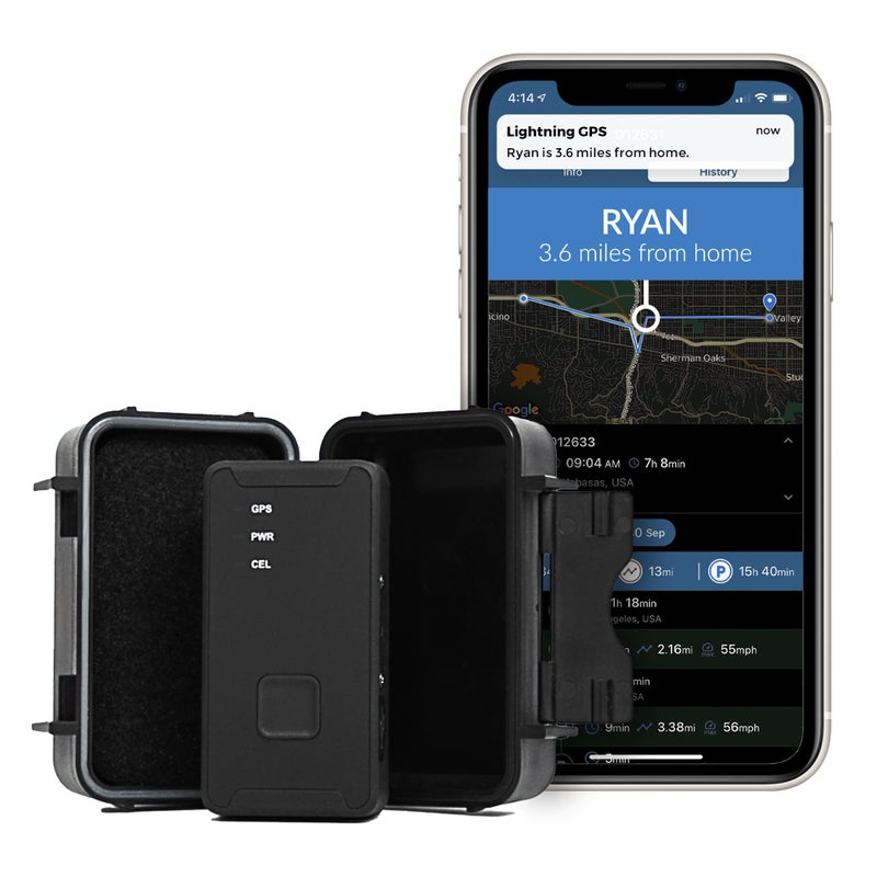 Lightning GPS GL300 Car Tracker Device for Vehicles w/Magnetic Case – Hidden GPS Tracker for Fleet Security, Long Range Vehicle Tracking, Discreet, Ideal for Cars and Trailers, Subscription Required - Image 1
