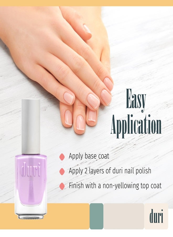 duri Non-yellowing Clear Top Coat - 0.45 fl. oz. - Image 4