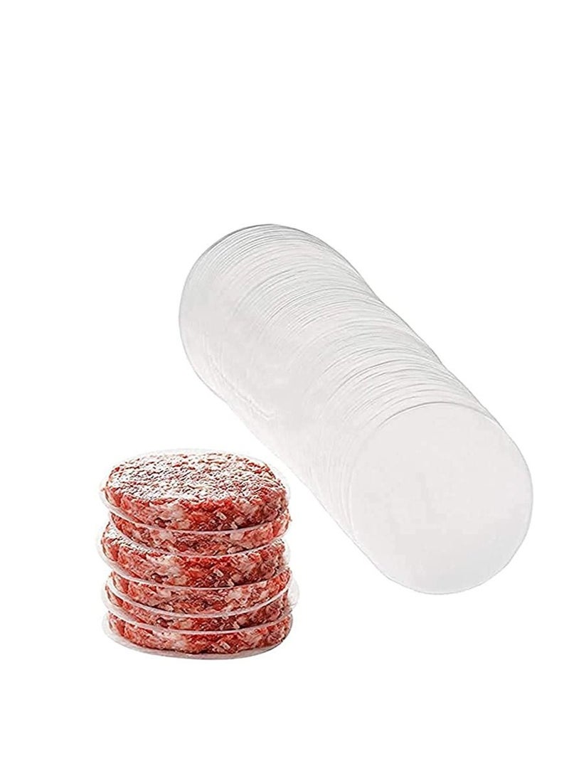 200pcs Burger Patty Paper Rounds for 4/4.5 Inch Burger Press Baking Parchment Round Hamburger Patty Paper Sheet for Separating Burger Patty Cookies and More - Image 1