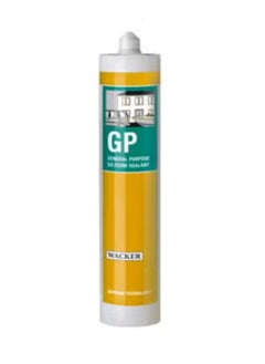 WACKER Silicon Sealant General Purpose Clear 280ml  - Image 1