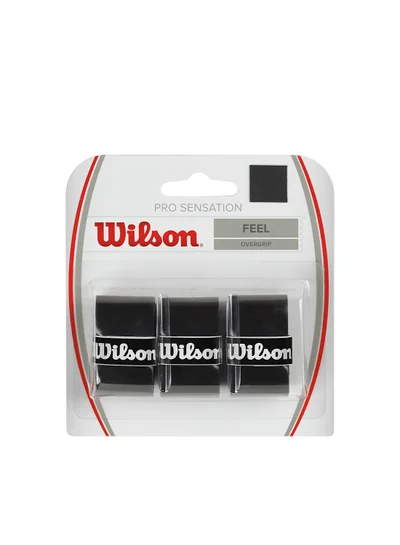 Wilson Pro Sensation 3 Pack Overgrip Set - Black