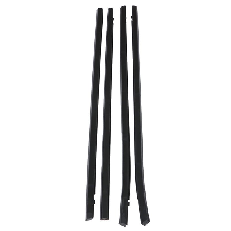 munirater Window Weatherstrip 4PCS Molding Trim Seal Belt Replacement for Honda Civic Sedan 2016-2022 - Image 3