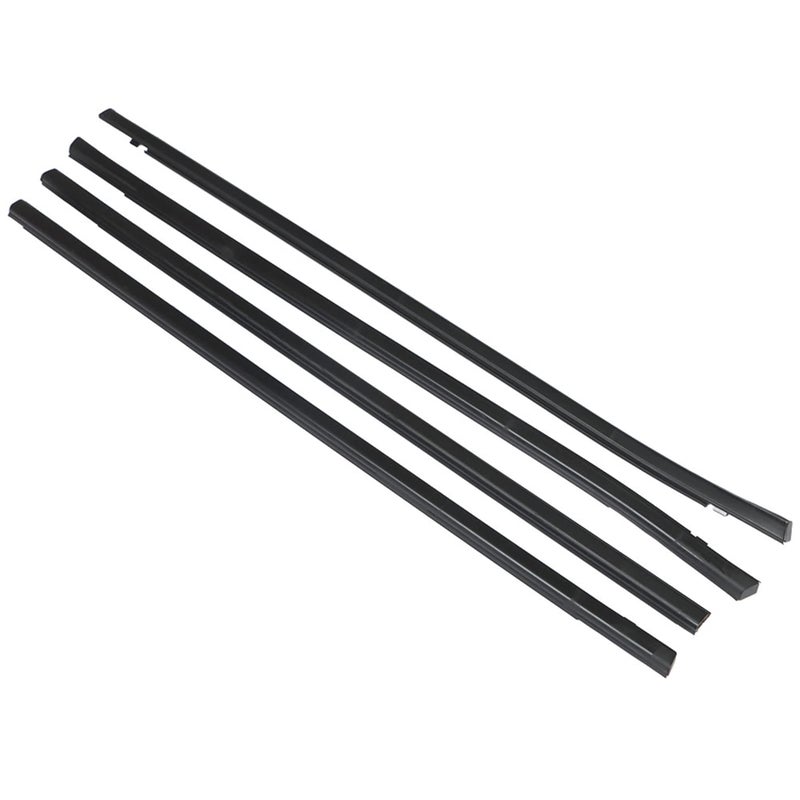 munirater Window Weatherstrip 4PCS Molding Trim Seal Belt Replacement for Honda Civic Sedan 2016-2022 - Image 2
