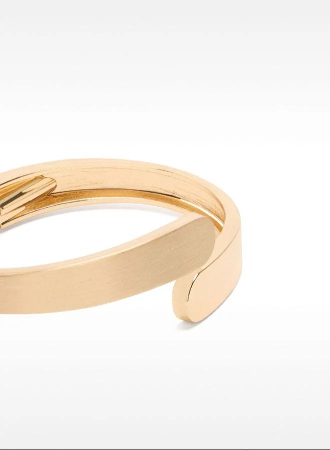 PARFOIS Gold Rigid golden bracelet for Women | Best Price UAE