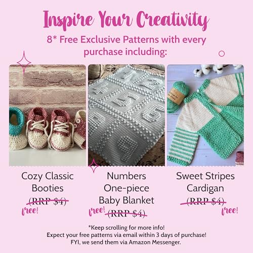 KnitPal Cotton to The Core Speckled Soft Baby Yarn for Crocheting, 6-Pack (810Yds / 300G), Free Patterns - Size 3 DK Light Worsted Weight Cotton Yarn for Knitting - Misty Sky - Image 3
