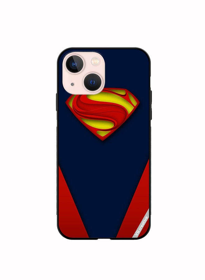 VR CREATIVE Protective Case Cover For Apple iPhone 14 Plus Superman Design Multicolour - Image 1